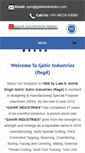 Mobile Screenshot of gahirindustries.com